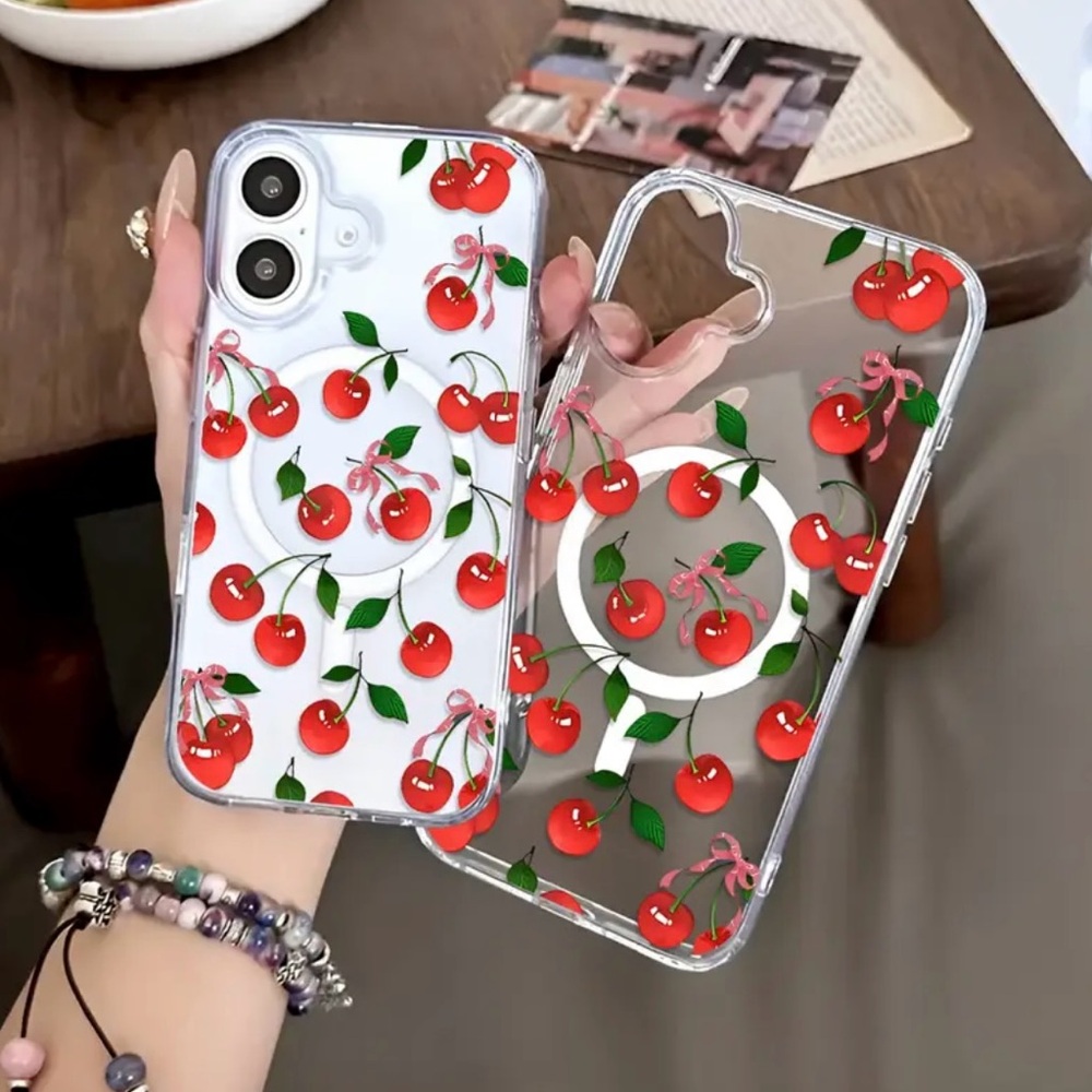 Cherry Pattern Phone Case - Picture 5 of 5